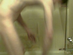 Having some fun in the shower