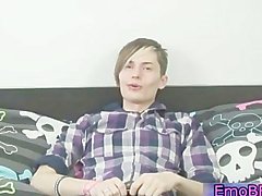 Cute gay emo teen wanking part3