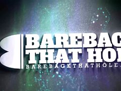 BAREBACKTHATHOLE Hairy Hunks Amir Badri And Marc Angelo Fuck