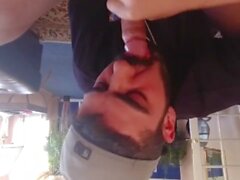 BBC slut arab boy sucking off his married neighbor big black cock
