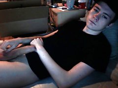 Twinks with feet fetish get naughty