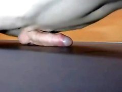 Pushups humping cum 4 orgasm