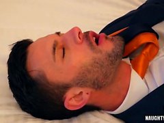 Latin gay fetish with facial