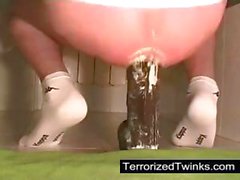 Extreme twink anal destruction