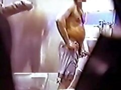 Spycam in a man's locker room (old video from the 1990's)