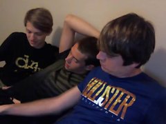 Steemy hot group sex with three sexy gays