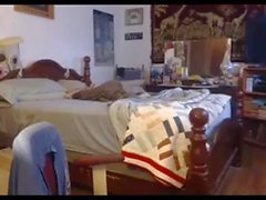 grandpa stroke on webcam