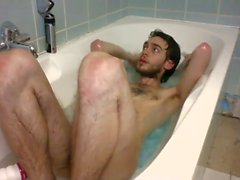 Dildo Play in the Bathtub