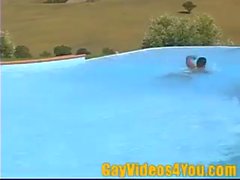 Idyllic Poolside Fuck - gayvideos4you