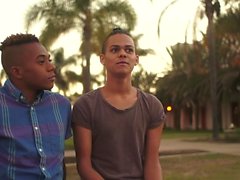 Latin twinks interracial with cum in ass