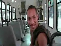 amateur gay bus blowjob