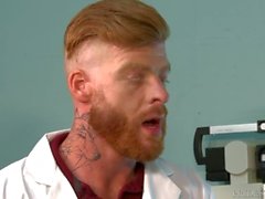 Rough Muscle Doctor Fucks His Interns - HOT GROUP!