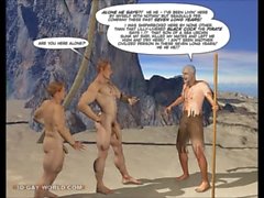 New Adventures of Cabin Boy 3D Gay Cartoon Animated Comics or Gay Hentai Toons