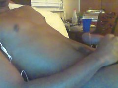 Big Black Dick Being Jerked