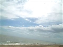 Flashing on the beach