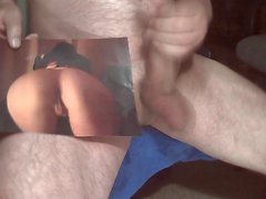 Tribute for mistert80 - cumshot on ass and pussy