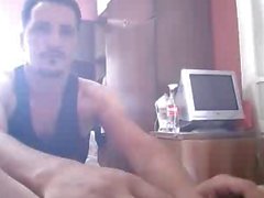 Straight guys feet on webcam #229