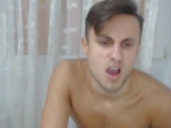 Naked romanian hottie jerking off on webcam
