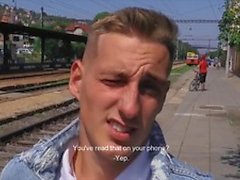 CZECH HUNTER 453 - amateur twink straight to gay fuck