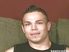 Pierced guy shows what he has