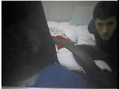 Straight guys feet on webcam #354