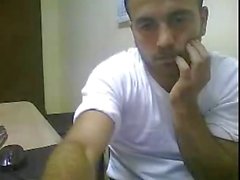 Straight guys feet on webcam #233