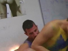 Straight young student fucked by gay