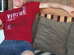 SOUTHERNSTROKES Athletic Twink Tyler Sweet Solo Wanks On Cam