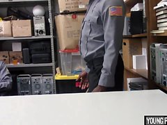 YoungPerps - Security Guard Fucks Another Guard In The Ass In Order To Keep Him Quiet