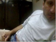 Straight guys feet on webcam #53