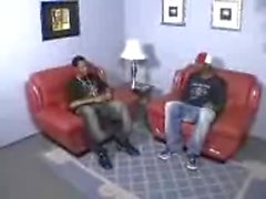 black dude seduces man