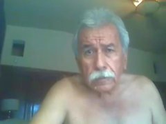 grandpa stroke on webcam