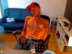 Smoke wank and cum cam