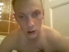 22yo boy cum in bathroom