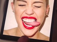 Miley Cyrus Cum Tribute