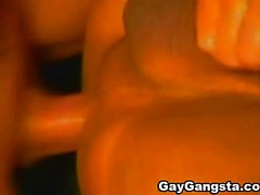 Horny Black Gay on Extreme Anal Fucking Action