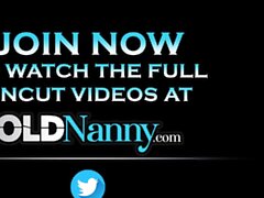 OLDNANNY Horny Matures Trying It Lesbian