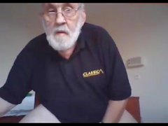 grandpa stroke on webcam