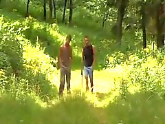 Twinks Bare in the Woods - nial