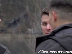 FalconStudios - Colton's Girthy Cock Shows No Mercy To Dmitry's Ass