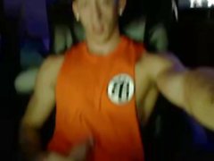 Muscle Guy Jerks Off