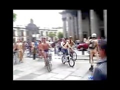Naked Biking in Public