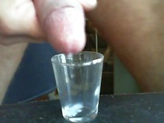 cum in shot glass