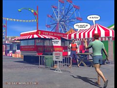 CHARLIE AT THE CARNIVAL: 3D Gay Cartoon Anime Hentai Comics