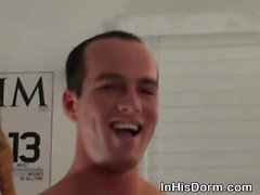 Gay Boys Handjobs And Cumshots At Dorm Room Party