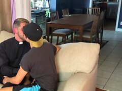 YesFather - Young Catholic Boy Confess Through Sex