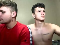 Pleasurable blowjob with sexy gay couple