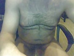 Masturbating on webcam