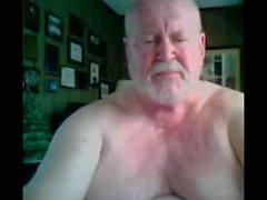 grandpa stroke on webcam