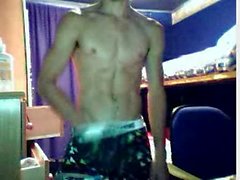 Boy solo webcam